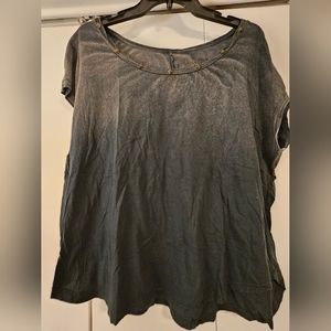Distressed Dark Green T-shirt